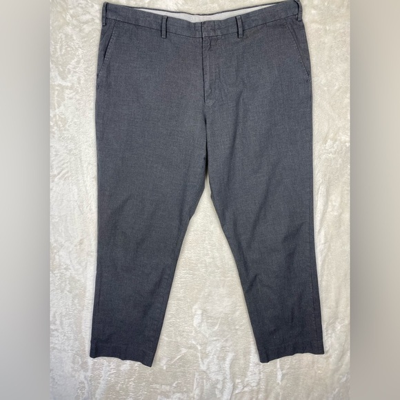 J crew bowery gray dress pants classic fit size 38/32 - Picture 3 of 7